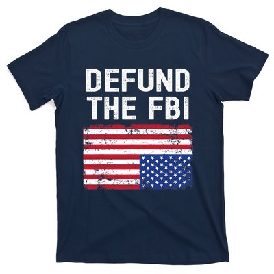 Defund The FBI American Flag T-Shirt