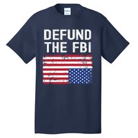 Defund The FBI American Flag Tall T-Shirt