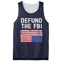 Defund The FBI American Flag Mesh Reversible Basketball Jersey Tank