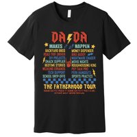 Dada Tours Funny Dad Daddy Fathers Day Premium T-Shirt