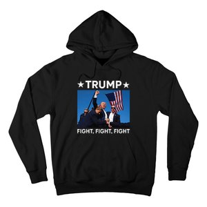 Donald Trump Fight Fist 2024 Hoodie