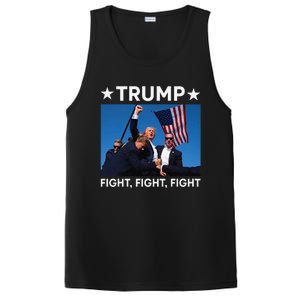 Donald Trump Fight Fist 2024 PosiCharge Competitor Tank