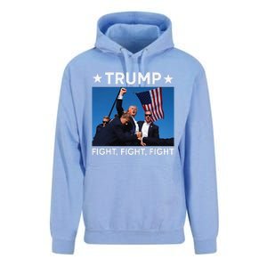 Donald Trump Fight Fist 2024 Unisex Surf Hoodie