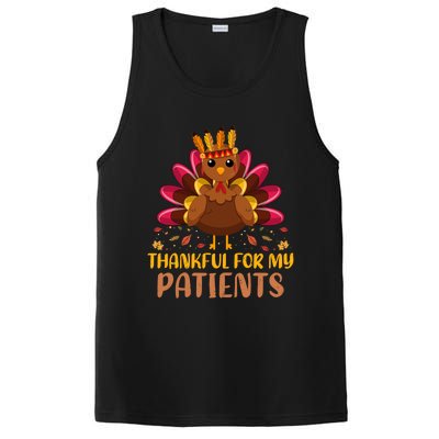 Doctor Thankful For My Patients Nurse Thanksgiving Meaningful Gift PosiCharge Competitor Tank