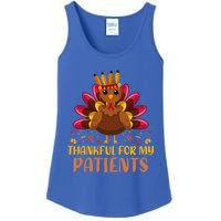 Doctor Thankful For My Patients Nurse Thanksgiving Meaningful Gift Ladies Essential Tank