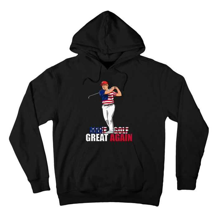 Donald Trump Funny Golf Gift Hoodie