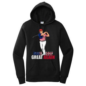 Donald Trump Funny Golf Gift Women's Pullover Hoodie