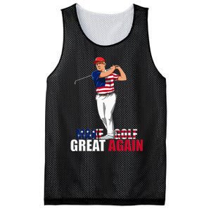 Donald Trump Funny Golf Gift Mesh Reversible Basketball Jersey Tank