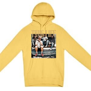 Donald Trump Friends Thug Life Premium Pullover Hoodie