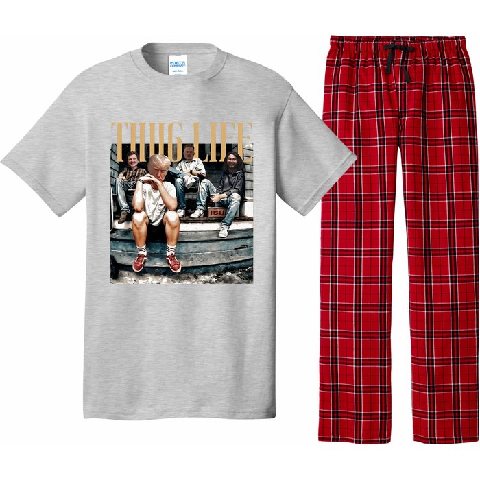 Donald Trump Friends Thug Life Pajama Set