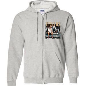 Donald Trump Friends Thug Life Full Zip Hoodie