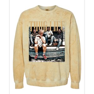 Donald Trump Friends Thug Life Colorblast Crewneck Sweatshirt