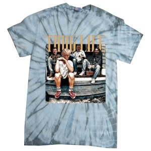 Donald Trump Friends Thug Life Tie-Dye T-Shirt