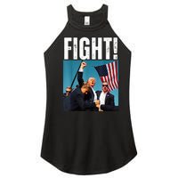 Donald Trump Fight Fist 2024 Women's Perfect Tri Rocker Tank