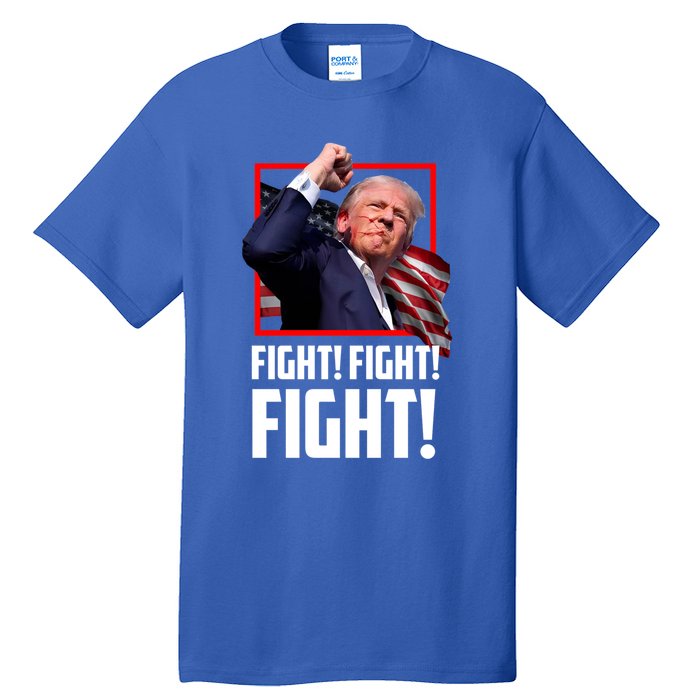 Donald Trump Fight Fighting Fighters Supporters Americans Tall T-Shirt