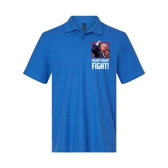 Donald Trump Fight Fighting Fighters Supporters Americans Softstyle Adult Sport Polo