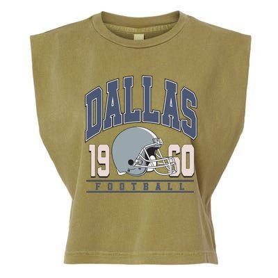 Dallas Texas Football Garment-Dyed Women's Muscle Tee