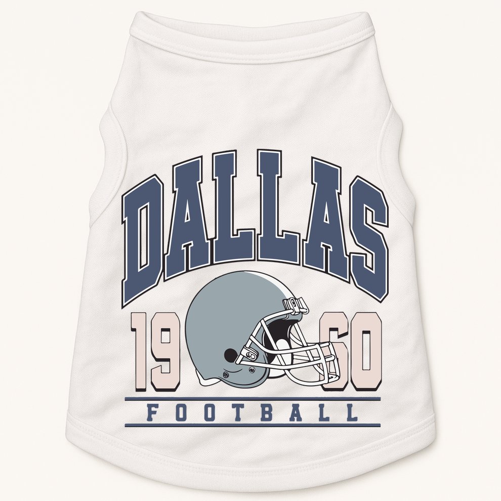 Dallas Texas Football Doggie Tank