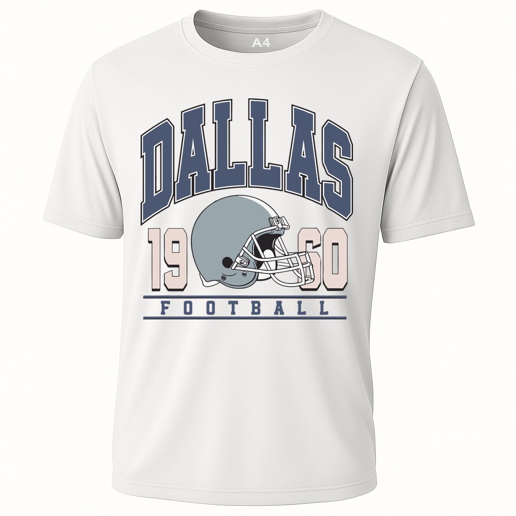 Dallas Texas Football Cooling Performance Crew T-Shirt