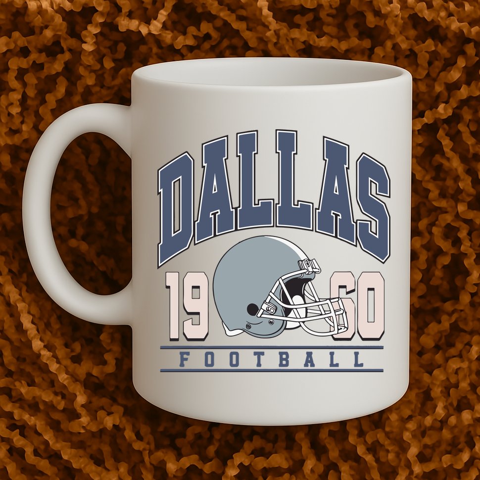 Dallas Texas Football Mug