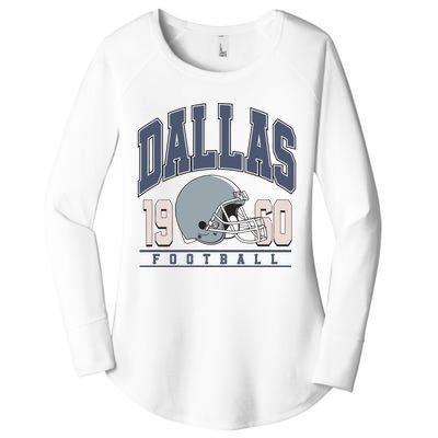 Dallas Texas Football Women's Perfect Tri Tunic Long Sleeve Shirt