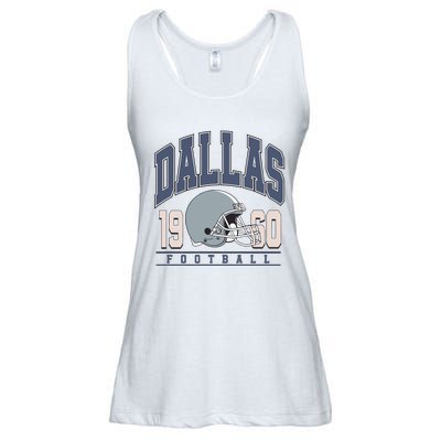 Dallas Texas Football Ladies Essential Flowy Tank