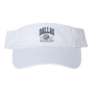 Dallas Texas Football Valucap Bio-Washed Visor