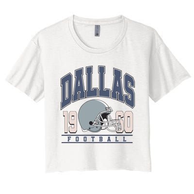 Dallas Texas Football Women's Crop Top Tee