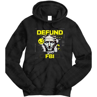 Defund The FBI Conservative MAGA Republican Tie Dye Hoodie