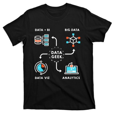 Data Tshirt For Data Scientists, Analysts And Engineers TShirt T-Shirt