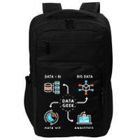 Data Tshirt For Data Scientists, Analysts And Engineers TShirt Impact Tech Backpack