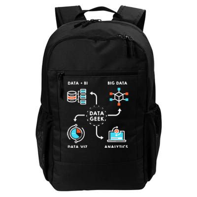 Data Tshirt For Data Scientists, Analysts And Engineers TShirt Daily Commute Backpack