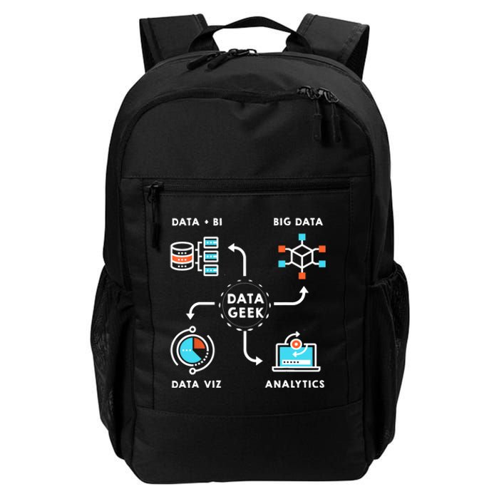 Data Tshirt For Data Scientists, Analysts And Engineers TShirt Daily Commute Backpack