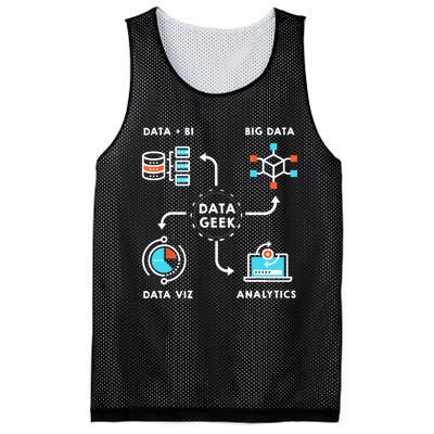 Data Tshirt For Data Scientists, Analysts And Engineers TShirt Mesh Reversible Basketball Jersey Tank