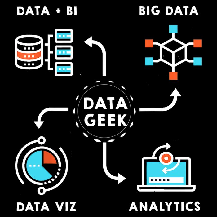 Data Tshirt For Data Scientists, Analysts And Engineers TShirt Cooling Performance Long Sleeve Crew