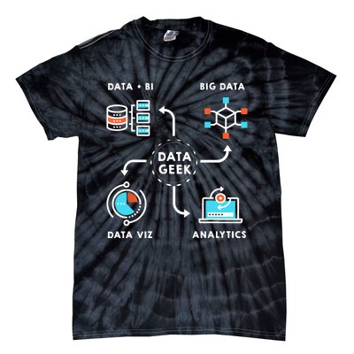 Data Tshirt For Data Scientists, Analysts And Engineers TShirt Tie-Dye T-Shirt