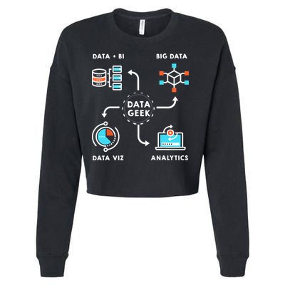 Data Tshirt For Data Scientists, Analysts And Engineers TShirt Cropped Pullover Crew