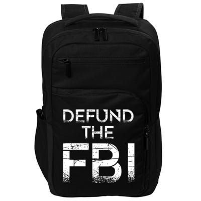 Defund The FBI Vintage Design Impact Tech Backpack