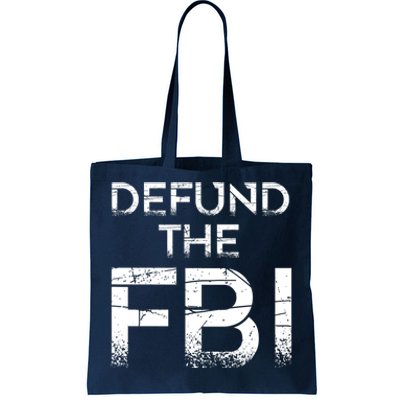 Defund The FBI Vintage Design Tote Bag