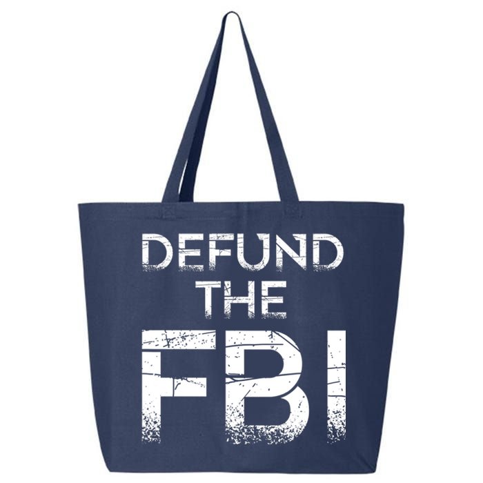 Defund The FBI Vintage Design 25L Jumbo Tote