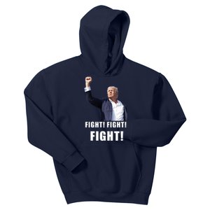 Donald Trump Fight Fighting Fighters Supporters Americans Kids Hoodie