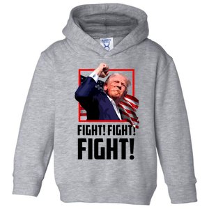 Donald Trump Fight Fighting Fighters Supporters Americans Toddler Hoodie