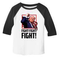 Donald Trump Fight Fighting Fighters Supporters Americans Toddler Fine Jersey T-Shirt