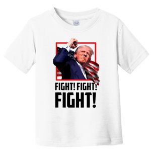 Donald Trump Fight Fighting Fighters Supporters Americans Toddler T-Shirt