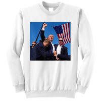 Donald Trump Fight Fist 2024 Sweatshirt