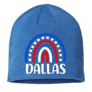 Dallas Texas Funny Gift I Love Dallas Texas Usa Meaningful Gift Sustainable Beanie