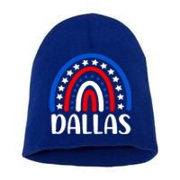 Dallas Texas Funny Gift I Love Dallas Texas Usa Meaningful Gift Short Acrylic Beanie