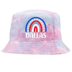 Dallas Texas Funny Gift I Love Dallas Texas Usa Meaningful Gift Tie-Dyed Bucket Hat