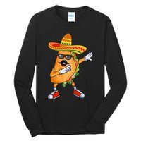 Dabbing Taco Funny Cinco de Mayo Mexican party Classic Tall Long Sleeve T-Shirt