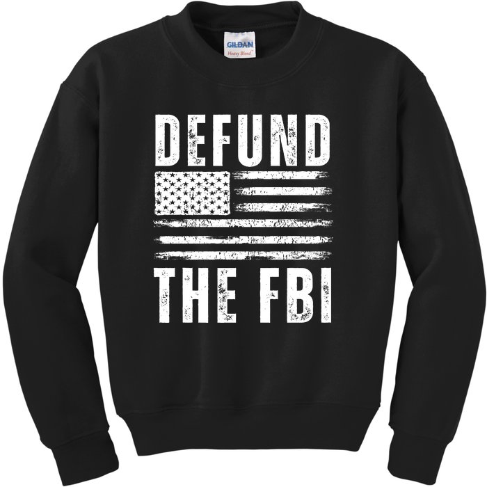 Defund The FBI Conservative Kids Sweatshirt